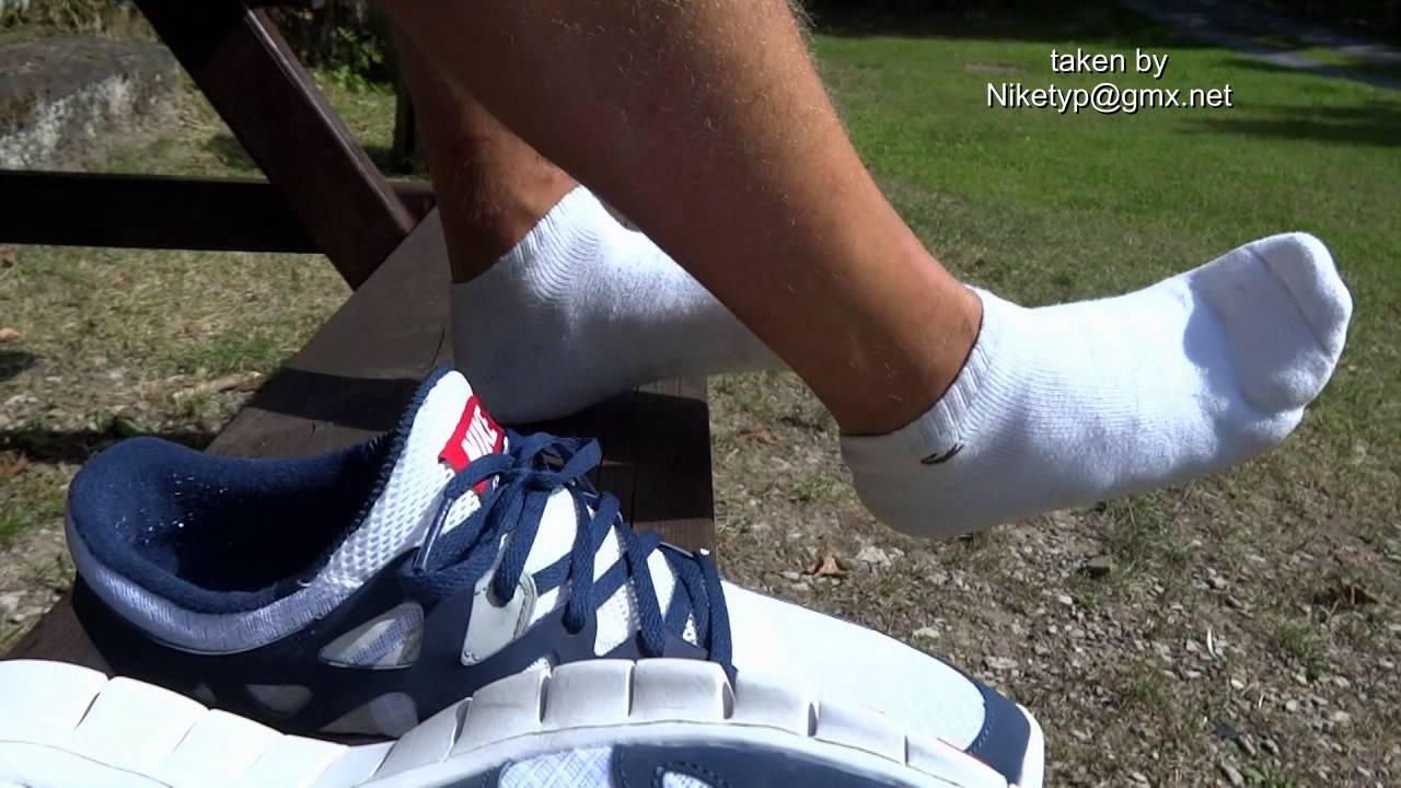 Nike Free on tour + Lacoste sock strip