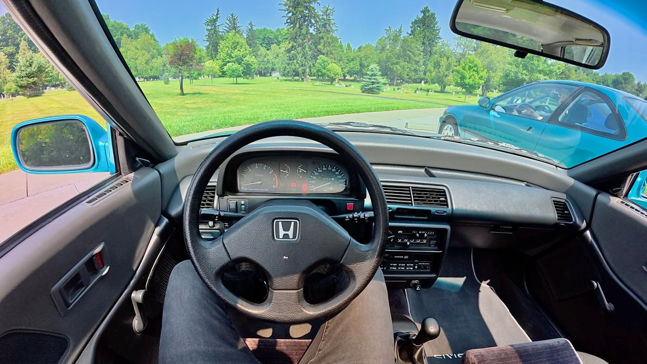 Honda Civic Si (хэтчбек EF) 1991 года — впечатления от вождения