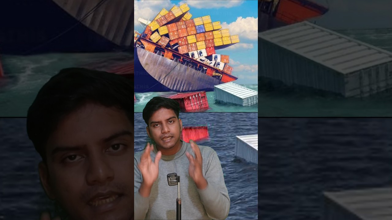 🛳Containers fall in Sea // Sri info (Tamil)