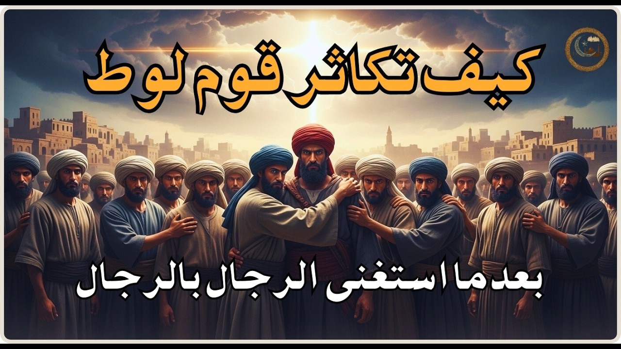 قصص الانبياء - كيف كان يتكاثر قوم لوط وهم يأتون الرجال فقط؟ ومن علمهم الفاحشة؟ وماذا فعل معهم جبريل؟