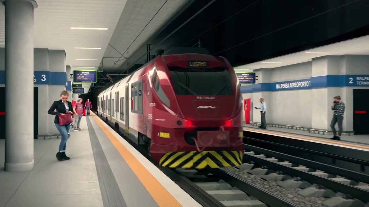 La nuova Ferrovia Malpensa-Gallarate