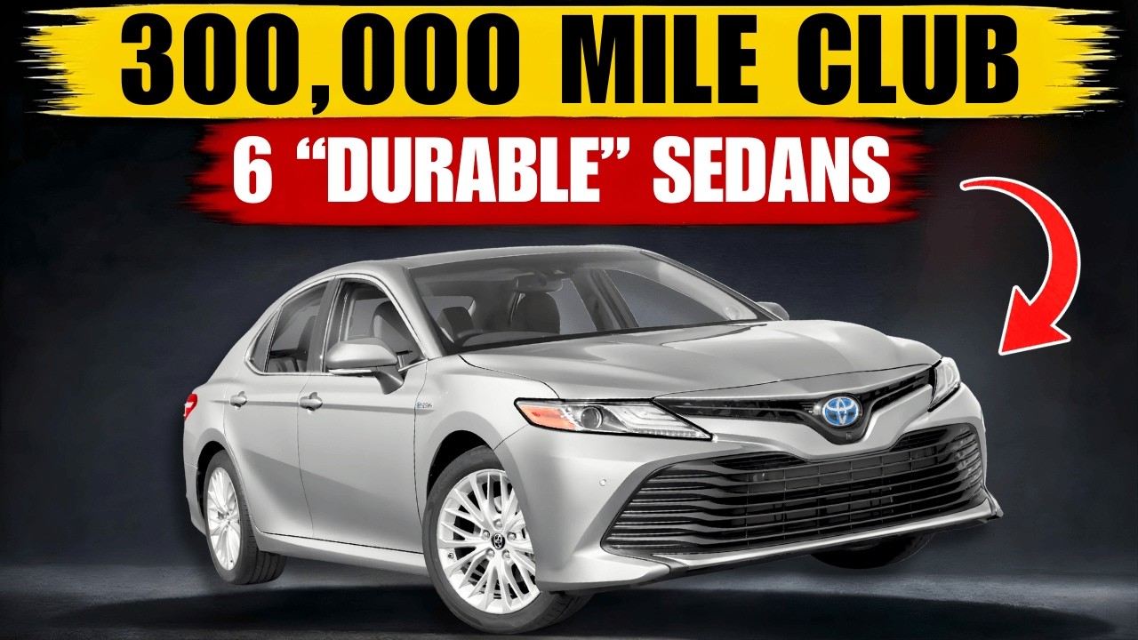 6 Sedans Consumer Reports Says Will Last 300,000 Miles (2026 Rankings)
