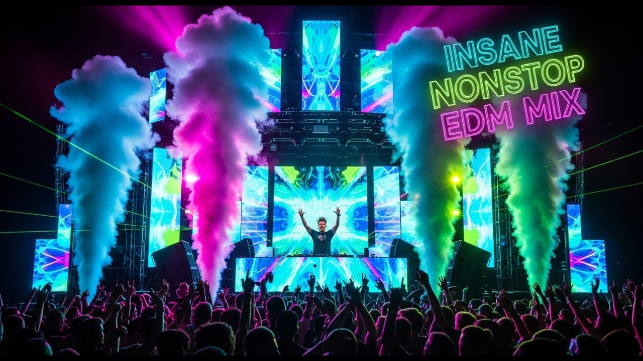 Insane Nonstop EDM Mix to Boost Your Mood, Get Hyped, and Feel the Ultimate Night Vibes!