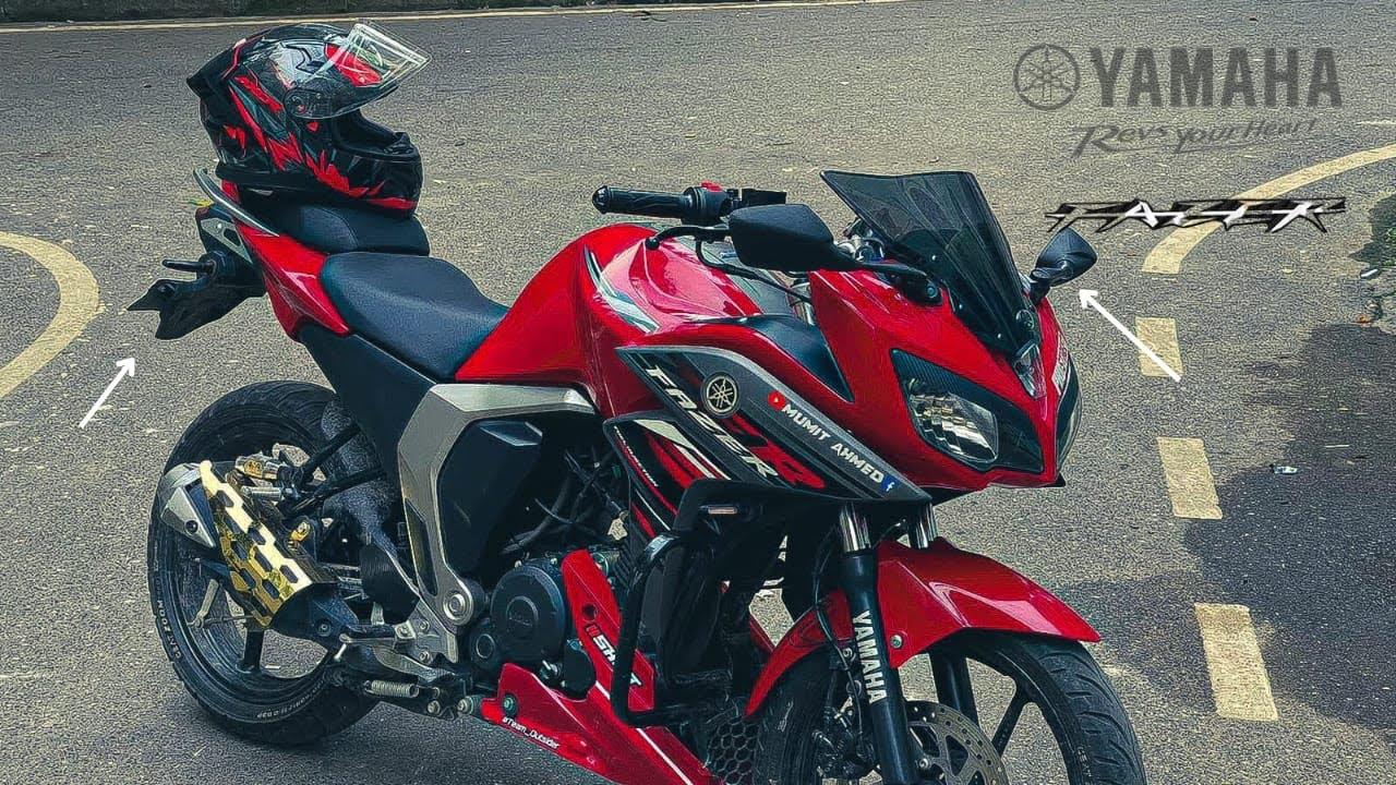 Yamaha Fazer v2/ ￼ Complete Modification/ looks classy￼.