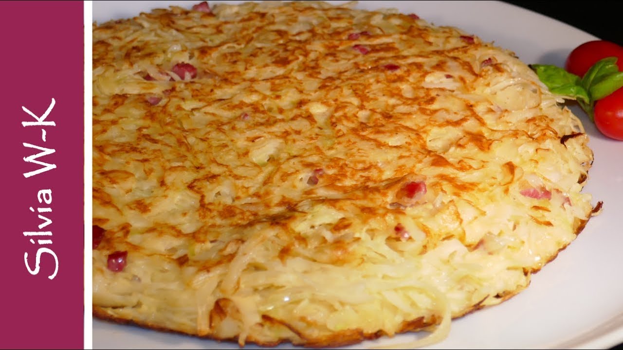 Kohlkuchen / gesund und preiswert / Gemüsekuchen / Gemüsepuffer