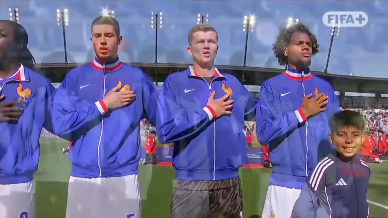 National Anthem of France and South Africa (FIFA U-20 World Cup Chile 2025) 🇫🇷🇿🇦