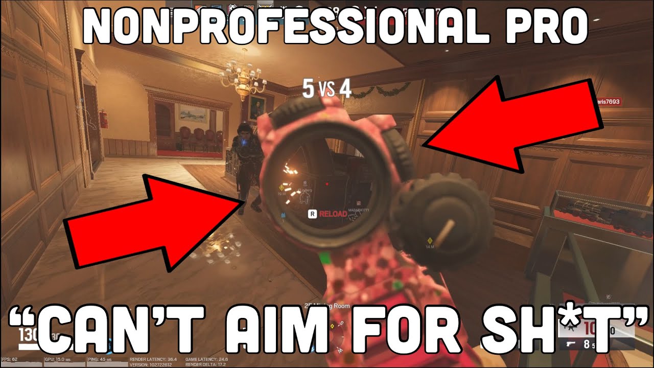 Certainly Some Aim in Rainbow Six Siege 