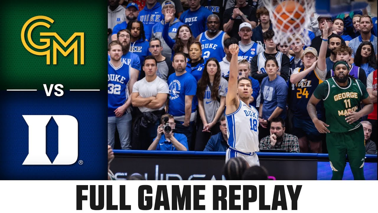 George Mason vs. Duke Full Game Replay | 2024-25 ACC Men's Basketball