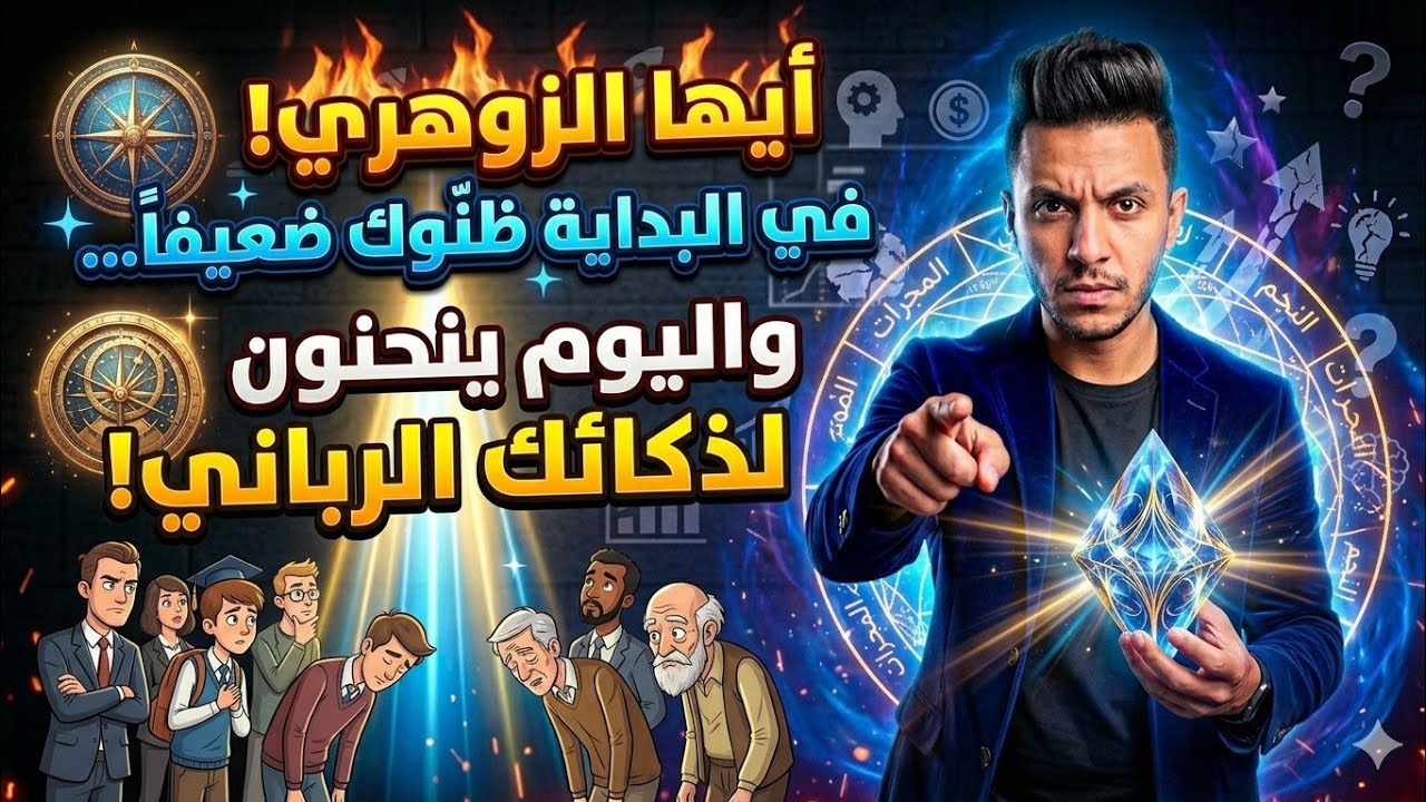 أيها لزوهري 🌟 في البداية ظنّوك ضعيفاً... واليوم ينحنون لذكائك الرباني