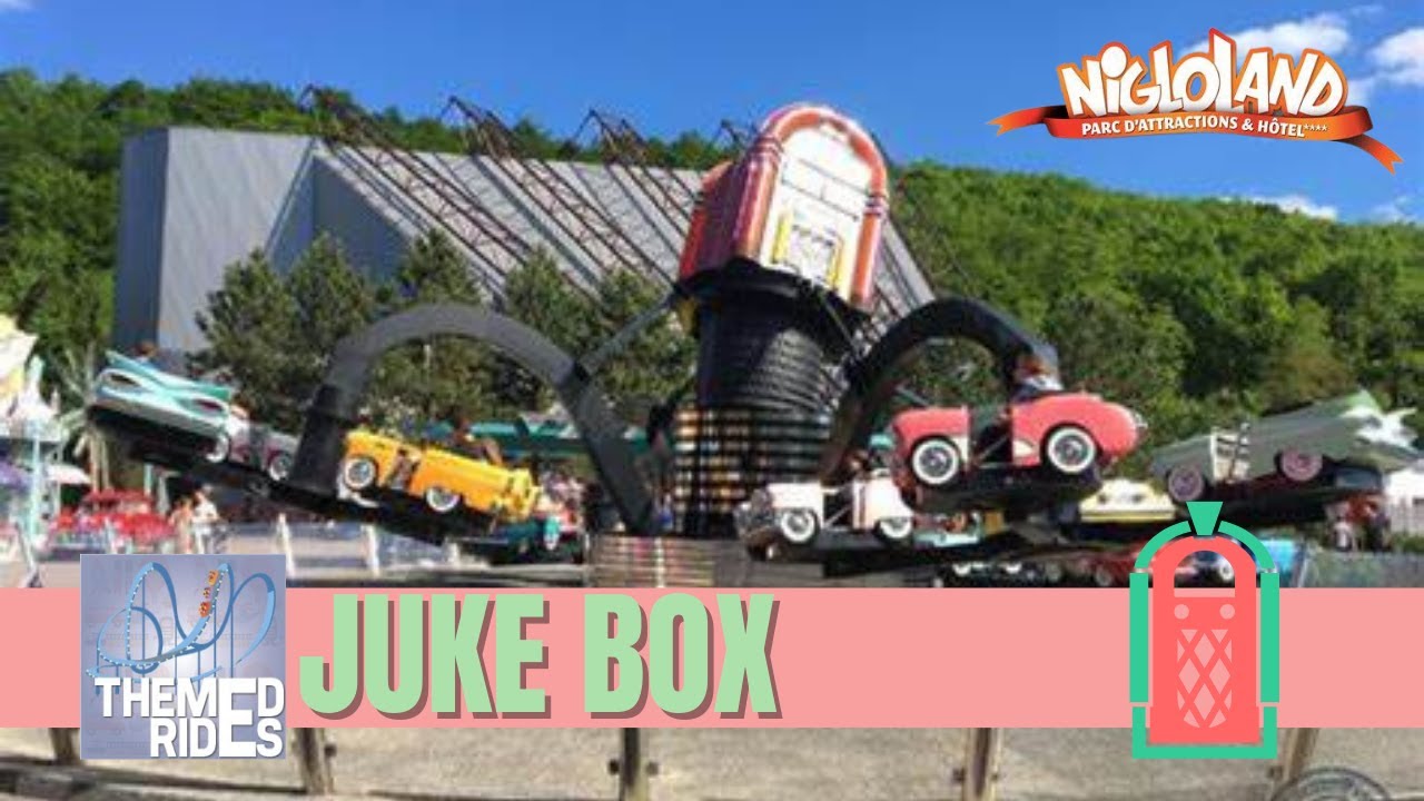 AMAZING Themed Flat Ride! Juke Box at Nigloland.
