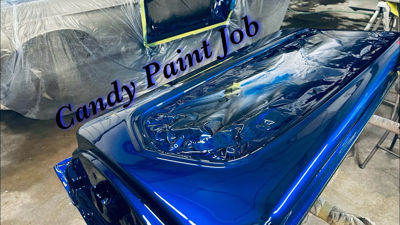 Before you spray candy paint! ￼ How to spray candy paint.