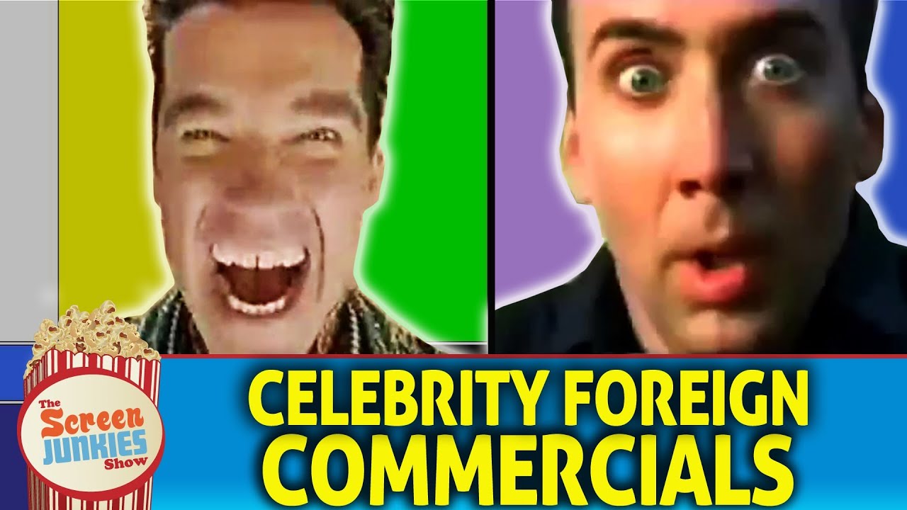 Celebrity Foreign Commercials