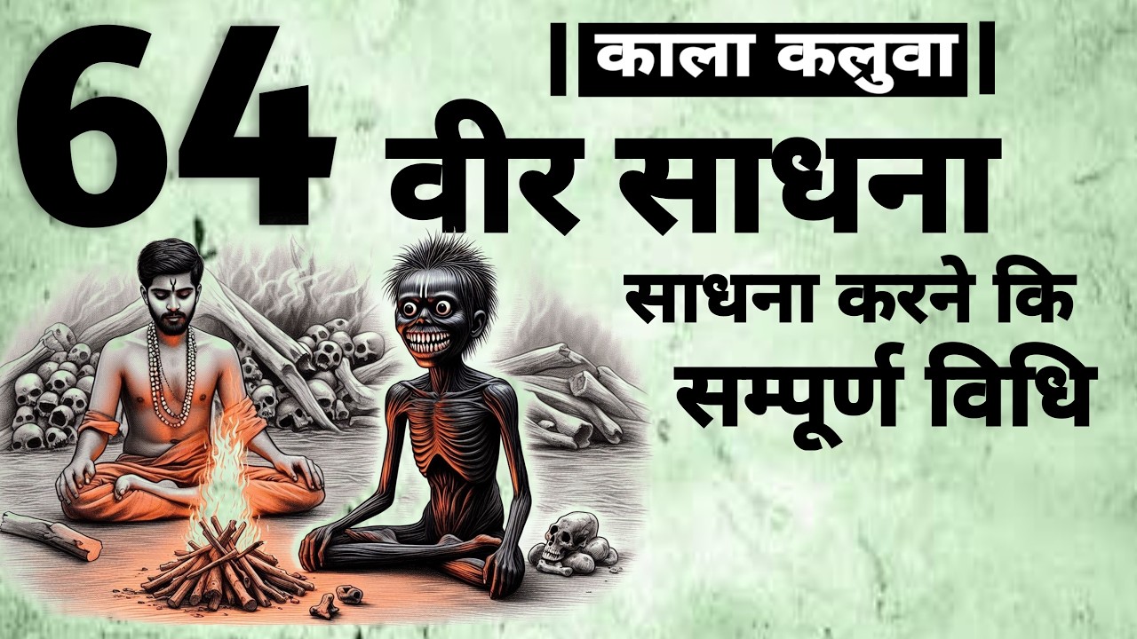 काला कलुआ 64 वीर कि साधना | 64 veer Sadhna Mantra | तामसिक साधना | #Sadhna