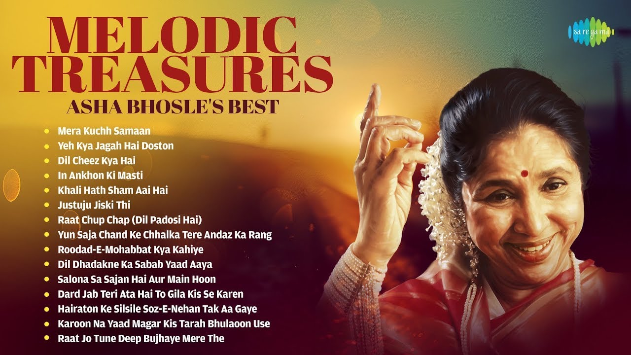 Melodic Treasures | Asha Bhosle | Best Songs | Dil Cheez Kya Hai | Mera Kuchh Samaan | Rat Chup Chap