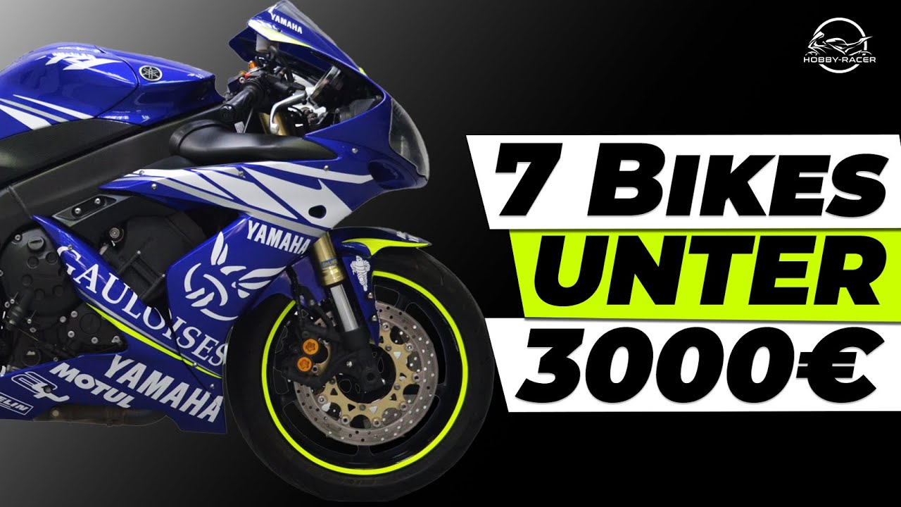7 Geile Sport-Motorräder um 3000€ (auch für Anfänger)