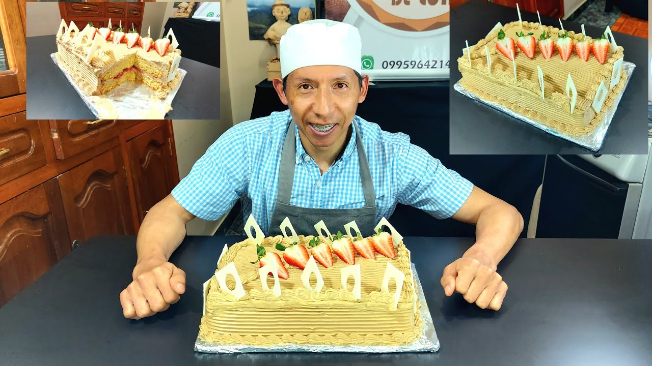 Te enseño a preparar esta deliciosa Torta de Café desde Cero (con el toque de Luis) Ecuador