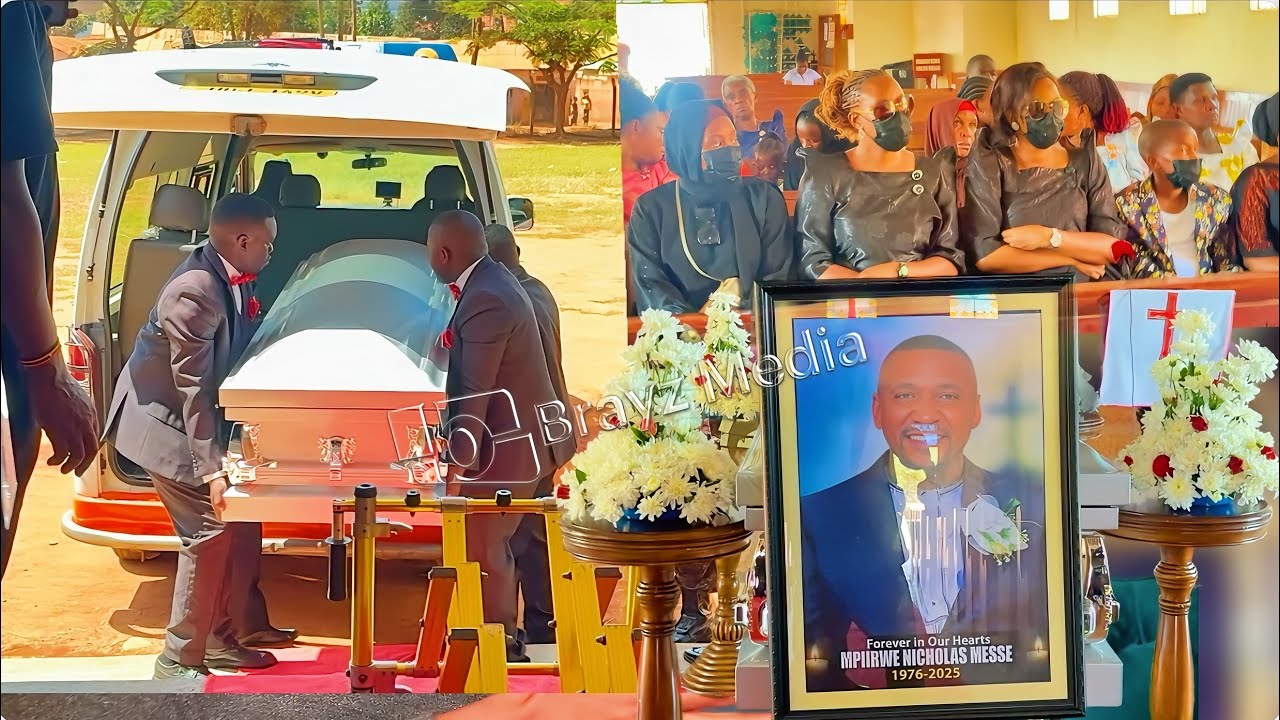 Omulambo Gwa Dj Messe Bontwe Gutuusiddwa ku Church e Munyonyo