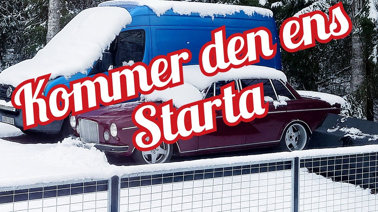 Kommer den ens starta  Volvo 164 V8