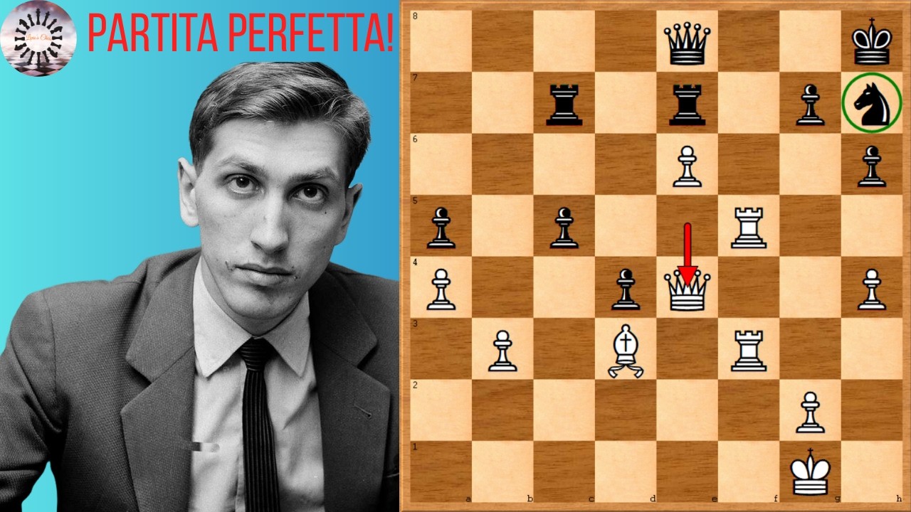Cosa può imparare un 1300 dalla PARTITA PERFETTA di Fischer!! Bobby Fischer vs Boris Spassky!