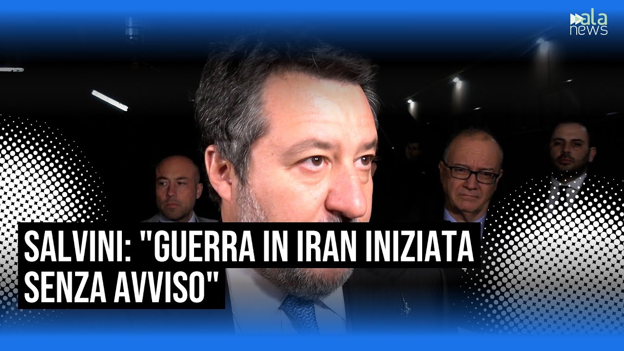 Iran, Salvini: 