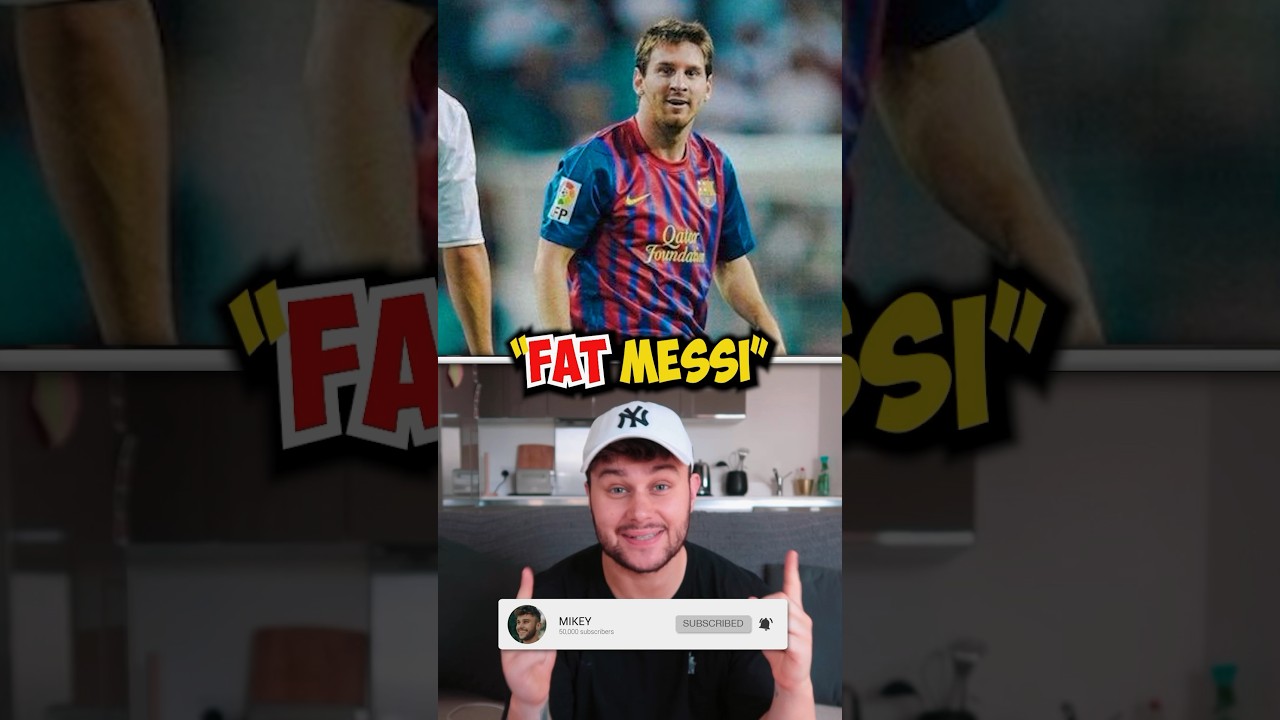 How &lsquo;Fat&rsquo; Messi became the GOAT 🐐