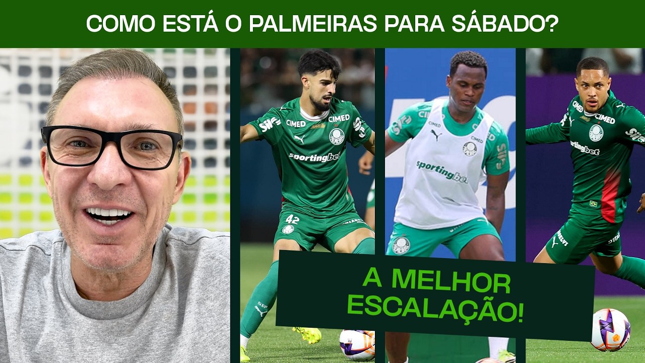 COMO FICA O PALMEIRAS PARA SÁBADO?