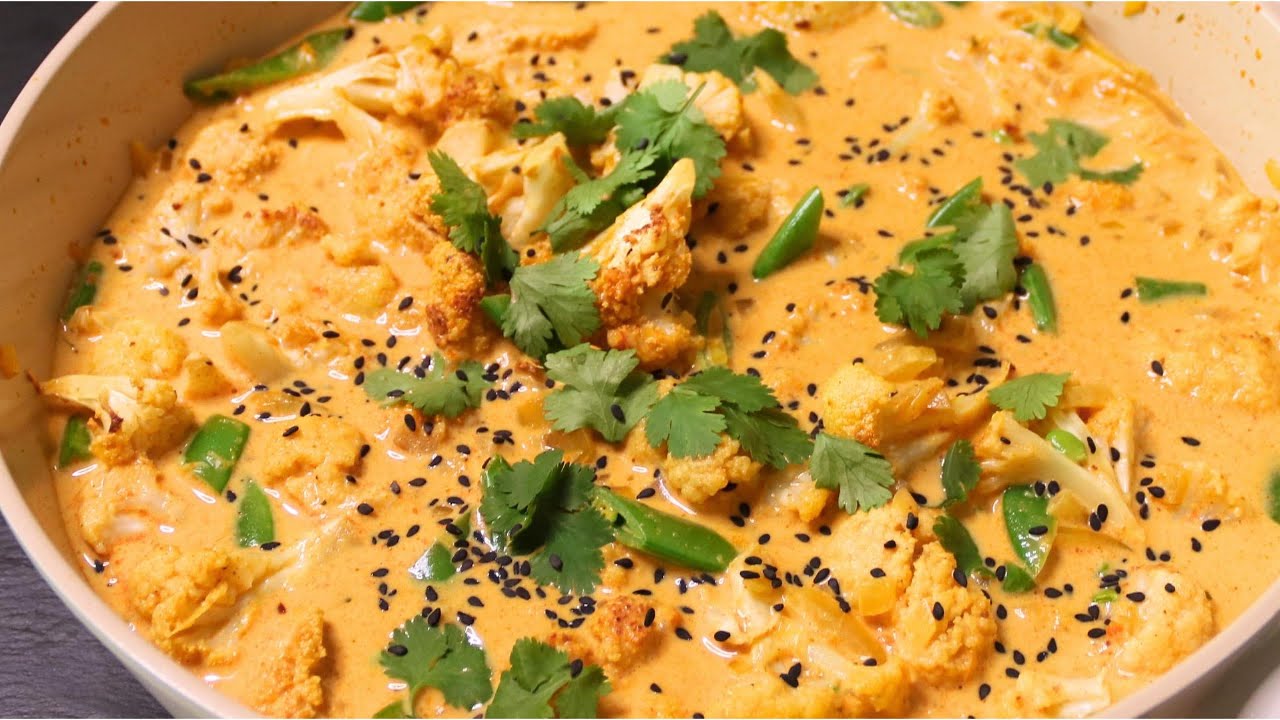 One Pan Cauliflower Curry – Simple, Cozy & Delicious