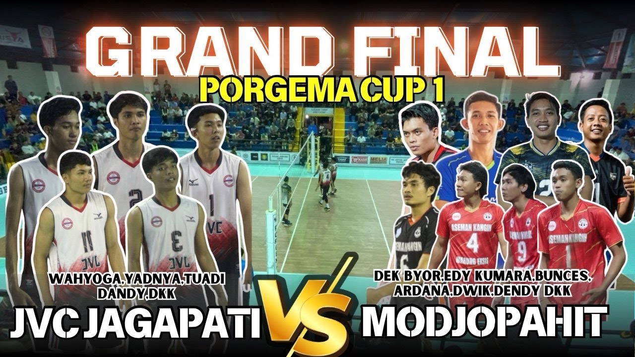 GRAND FINAL PORGEMA CUP 1 || MODJOPAHIT VS JVC JAGAPATI @VOLIMANIABALII