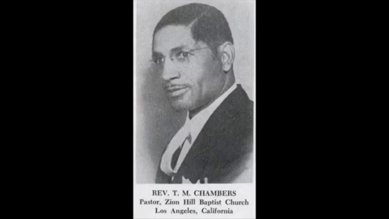 Rev Dr. T M Chambers, Sr 