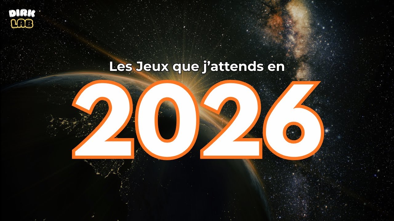 Les sorties jeux vidéos que j'attends en 2026