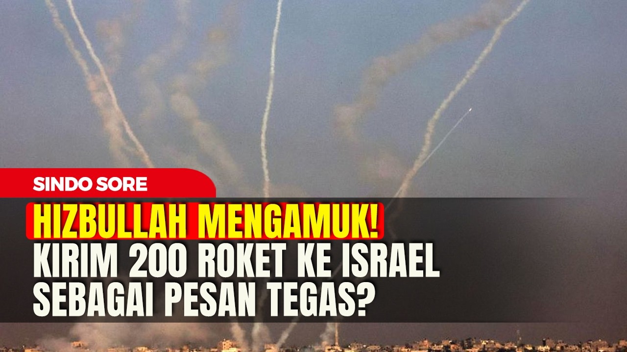 Hizbullah Mengamuk! Kirim 200 Roket ke Israel Sebagai Pesan Tegas? | Sindo Sore | 13/02
