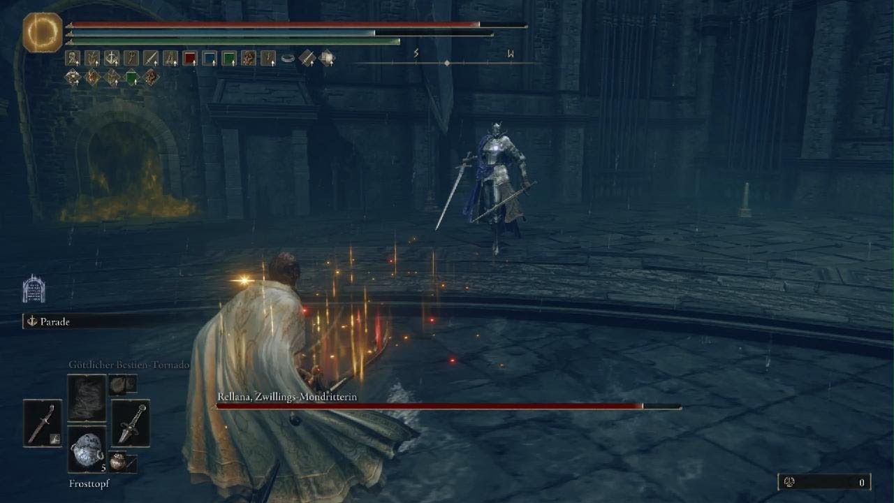 NG7+ Relanna Parry Horned Curve Swords