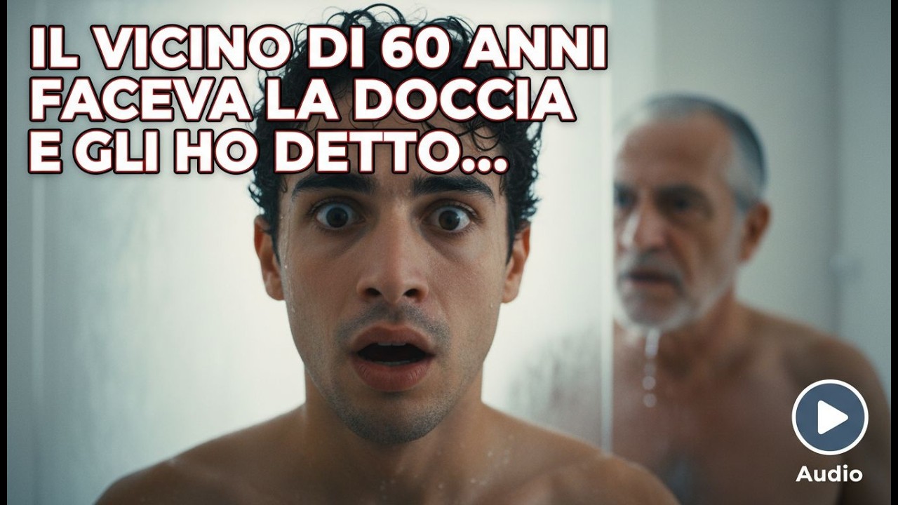 Il vicino di 60 anni faceva la doccia e gli ho detto la verità, scatenando un amore proibito che...