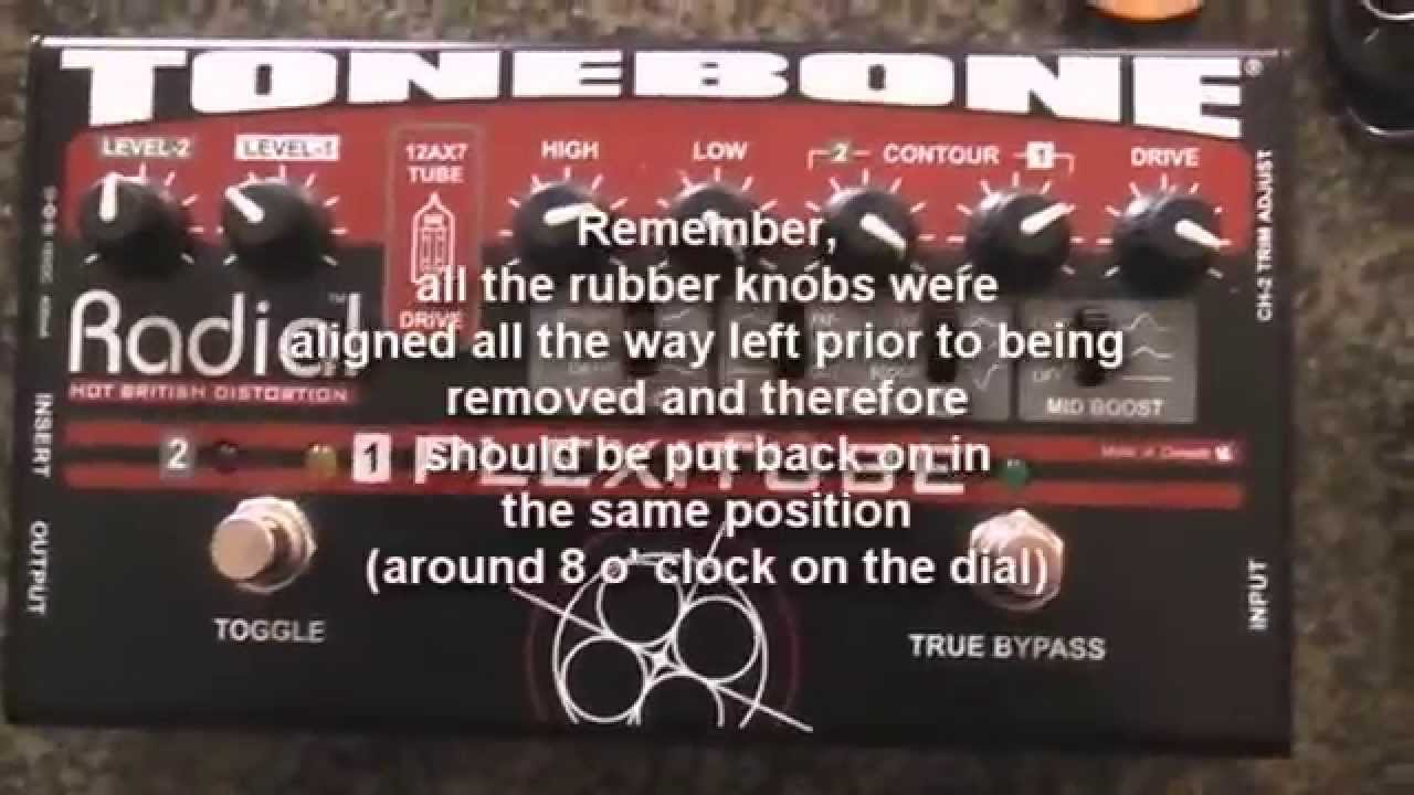 Replacing 12AX7 tube in Tonebone Plexitube