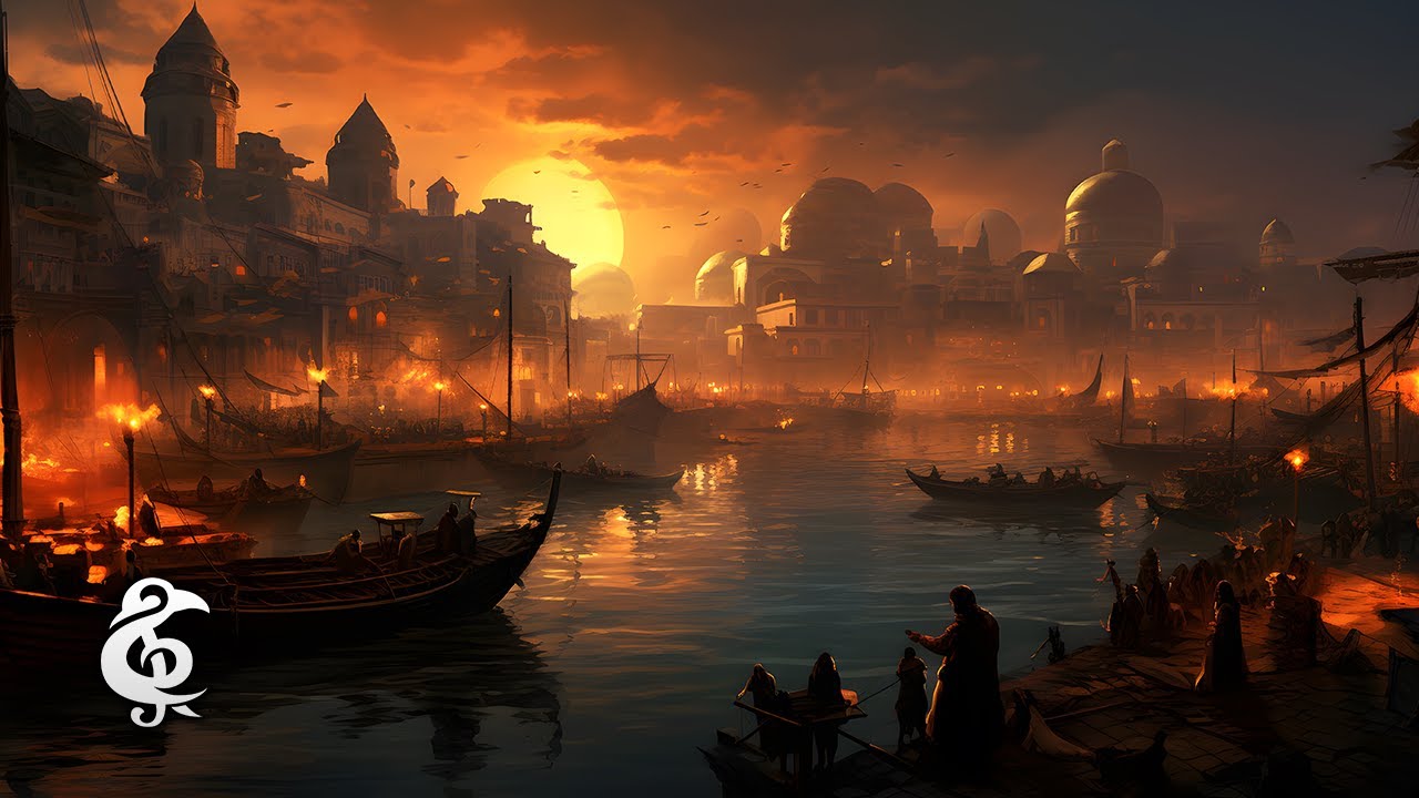 1 Hour of Arabian Fantasy Music | Dhaarese Harbour (Loop)