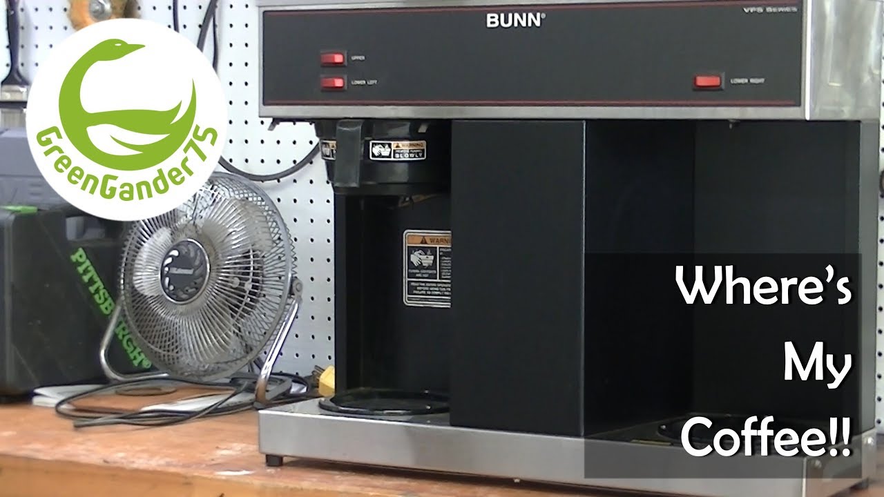 Where's My Coffee!!  BUNN Coffee Maker Repair