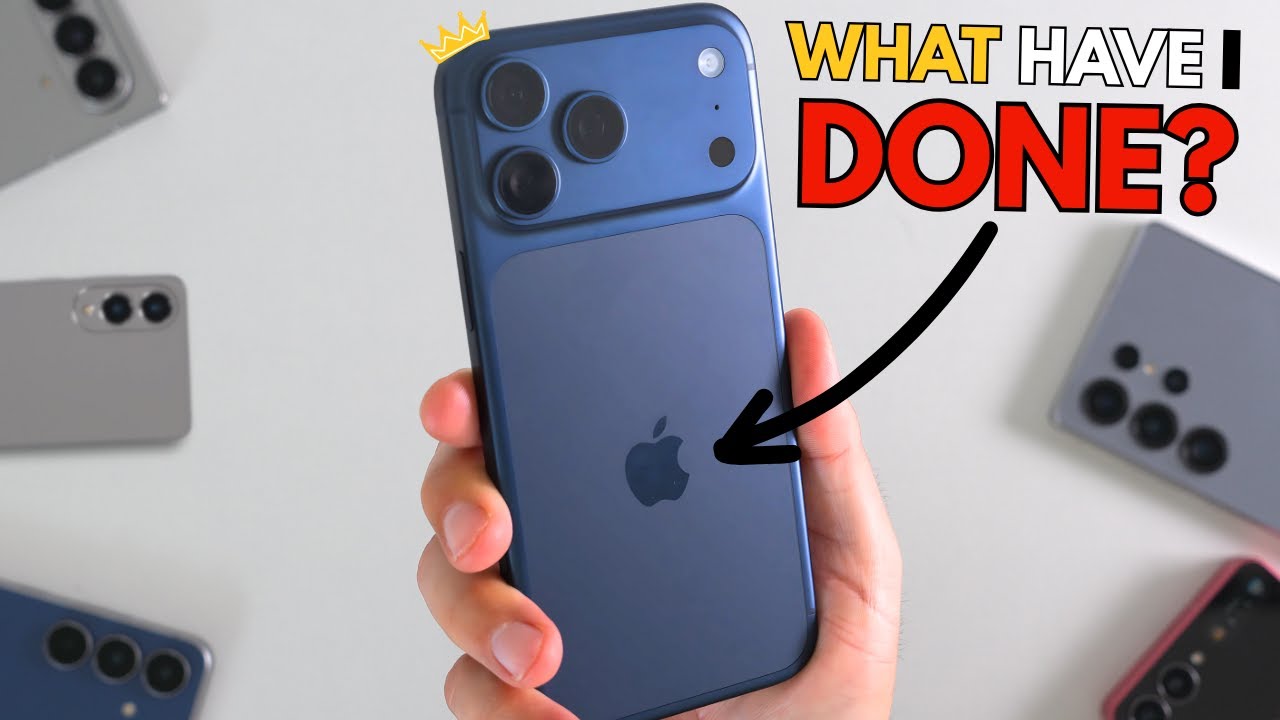 ПОСТОЯННЫЙ пользователь Samsung ПЕРЕХОДИТ на iPhone 17 Pro Max — первый iPhone в истории!