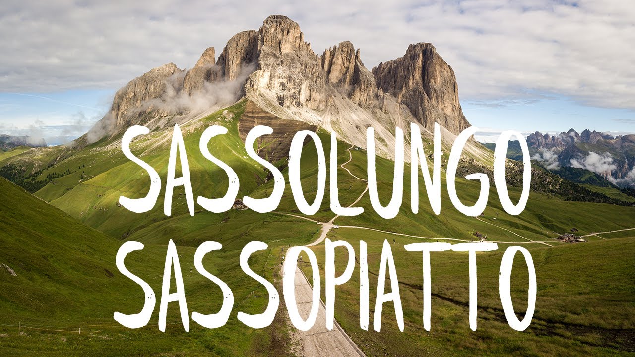 Sassolungo & Sassopiatto, Italy 4K