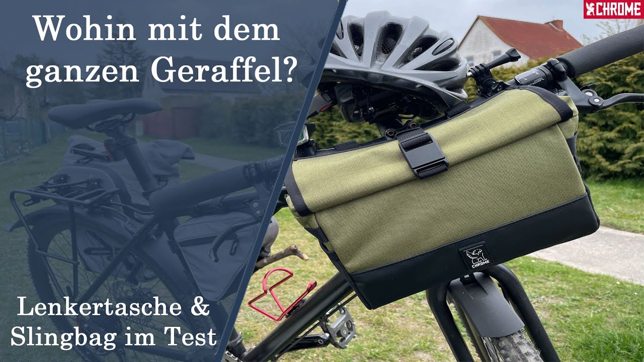 Urban Cycling oder Wohin mit dem ganzen Geraffel unterwegs? - 2 Taschen  im Test (feat. @CHROME)