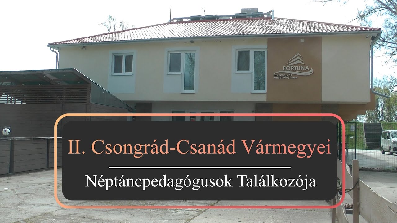 Néptáncpedagógusok találkozója Csongrádon 2023. március 25.