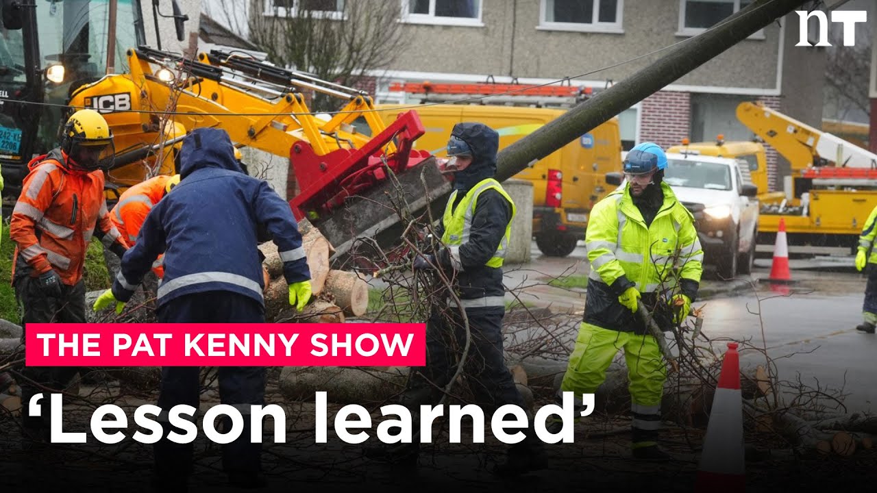 Storm Éowyn 'a wake up call' as thousands of houses still without water and power