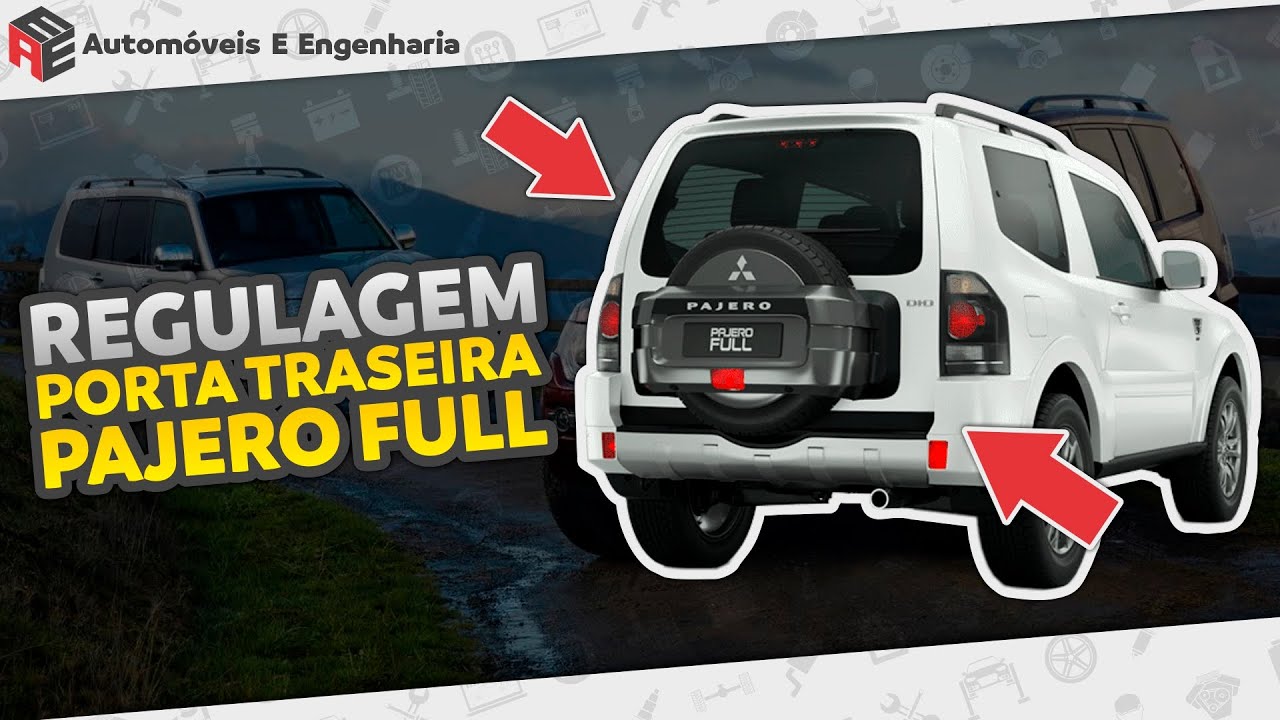 Regular porta traseira Mitsubishi Pajero Full