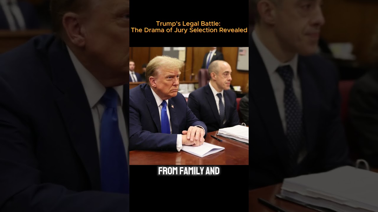 Full jury panel seated on third day of Trump’s New York hush-money trial