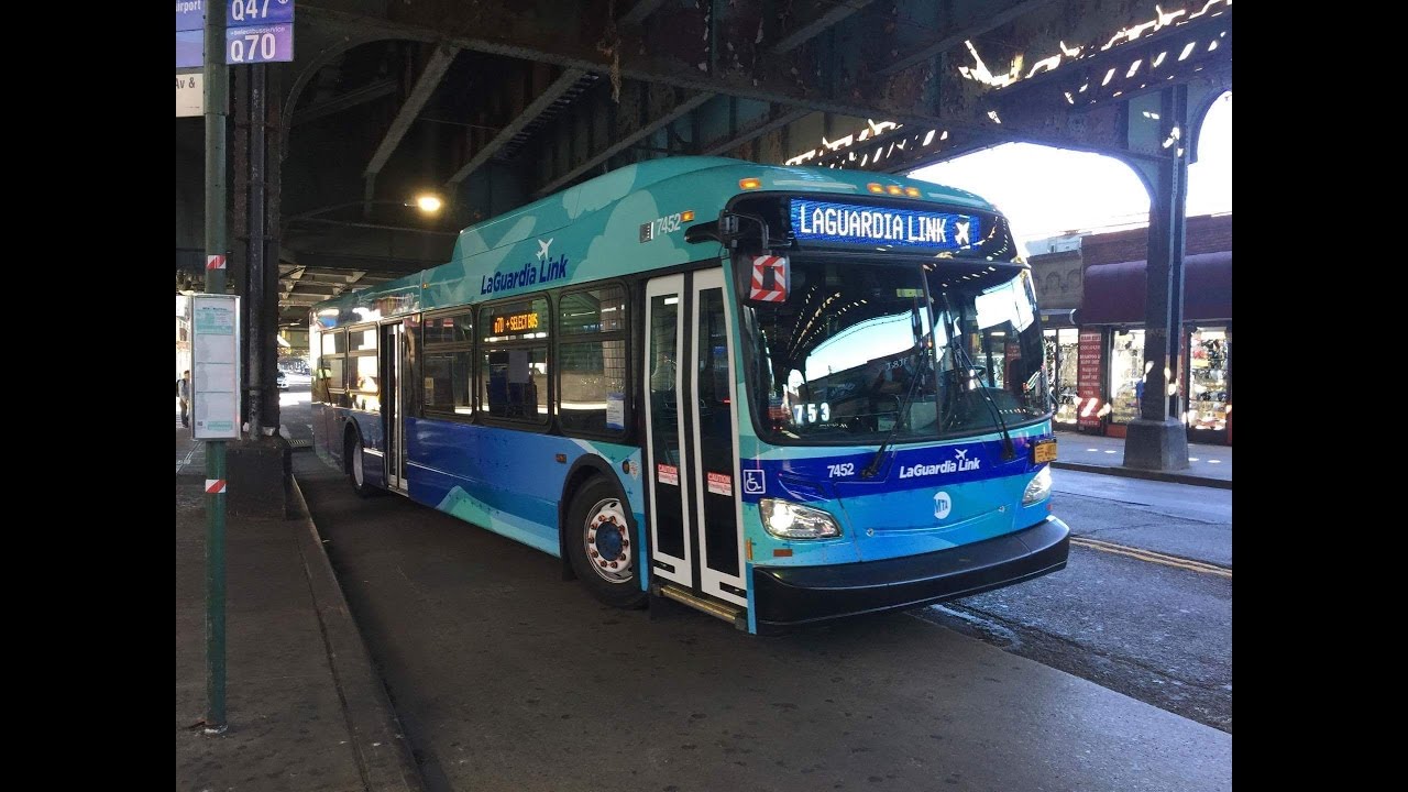 MTA Bus: On Board New Flyer XD40 [#7453] Q70 +Select Bus/✈ LaGuardia Link to LaGuardia Airport