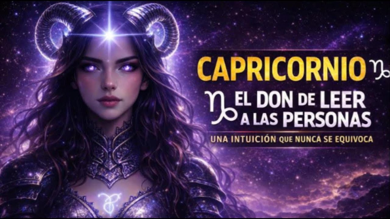CAPRICORNIO ♑ EL DON DE LEER A LAS PERSONAS – UNA INTUICIÓN QUE NUNCA SE EQUIVOCA