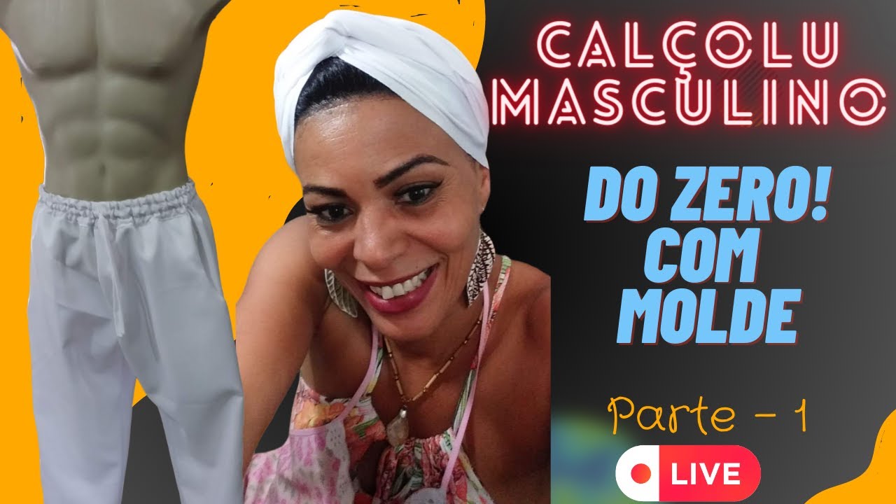 Como Fazer o Molde Perfeito para Calçolu Masculino-Parte01