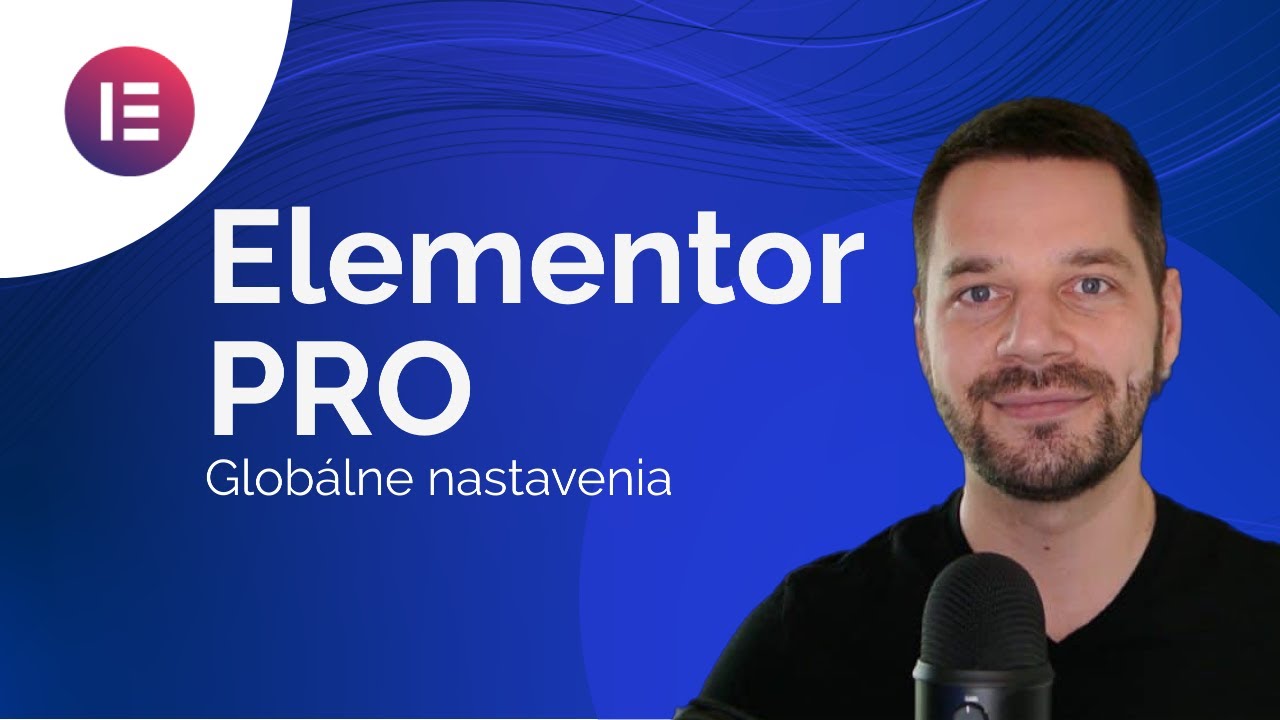 Elementor PRO - Globálne nastavenia hlavičky, pätičky a práca s farbami