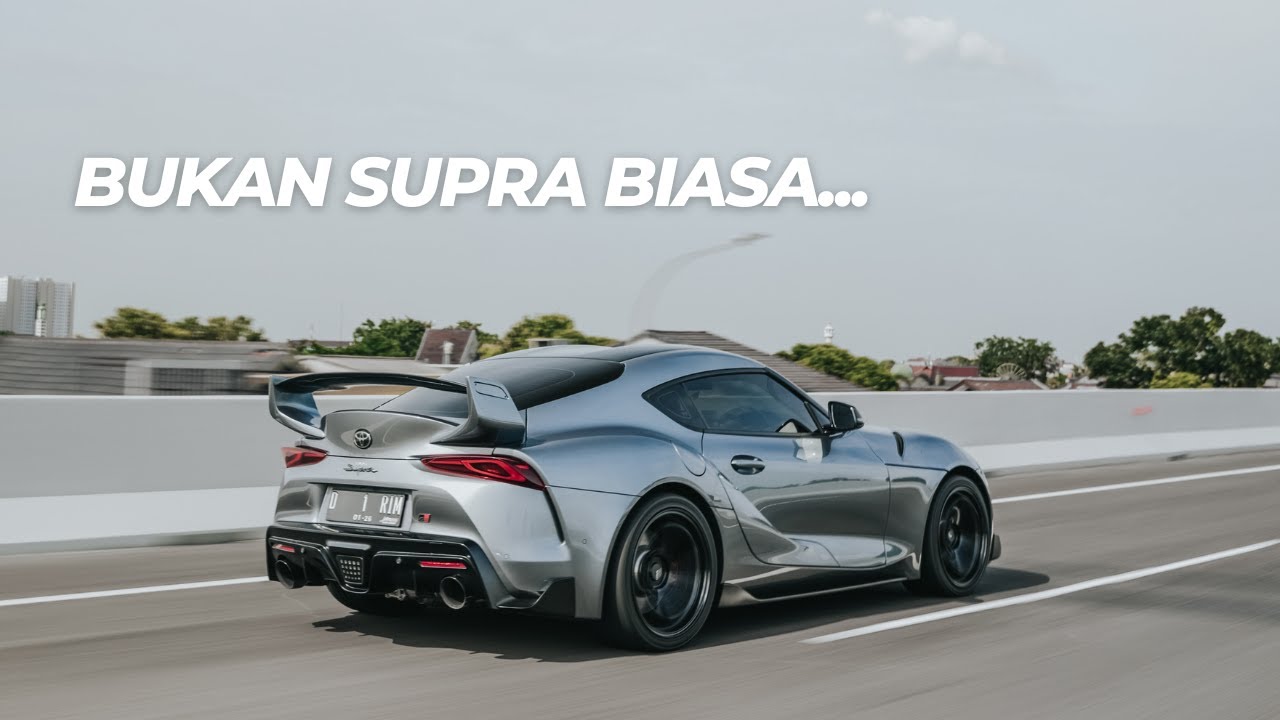 NGABUBURIT PAKE TOYOTA SUPRA MK 5 😍