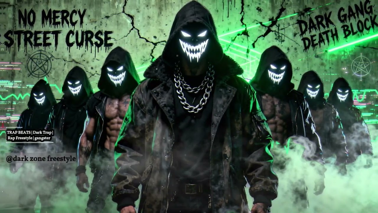 🔥⛓️ Gangster DarkTrap (Trap Hollow Flex) | Serpent Dreams of Vices – No Mercy Hip-Hop 🏆🖤