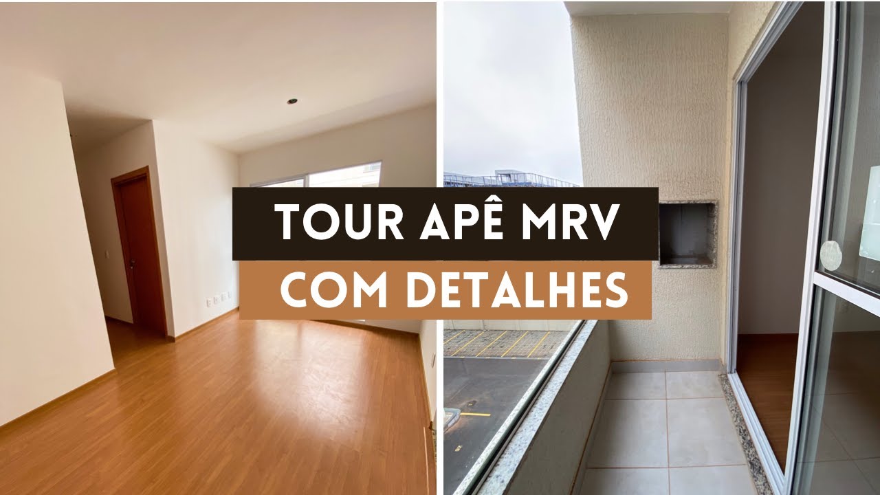 TOUR APÊ MRV | Sacada com Churrasqueira